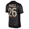 Maillot de Supporter Paris Saint-Germain Mukiele 26 Troisième 2023-24 Pour Homme